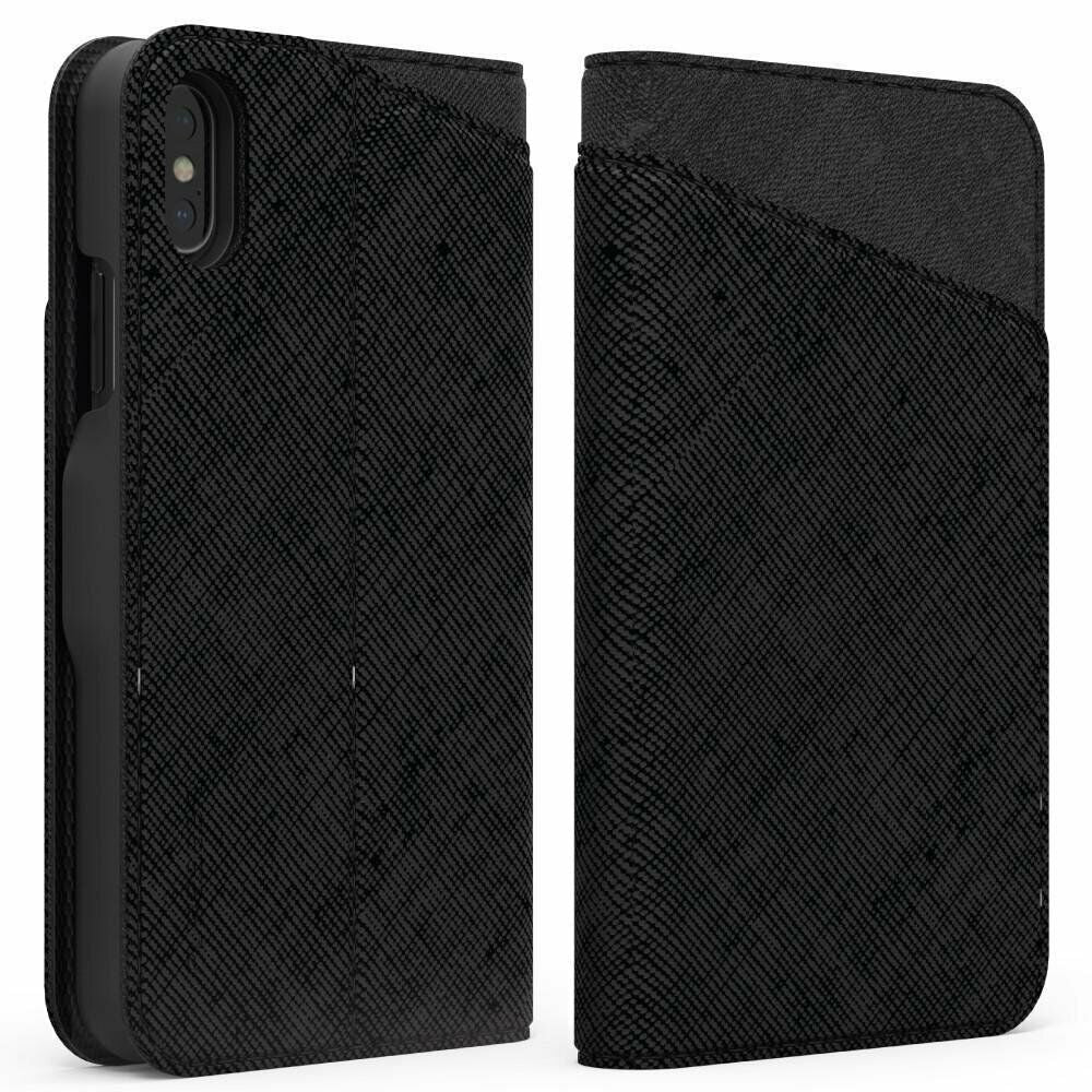 PureGear Express Folio iphone X, XS Premium Faux Leather- NEW