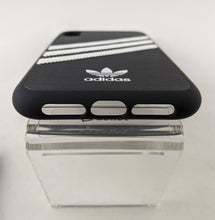 Load image into Gallery viewer, Adidas 3 Stripes Snap Case for iPhone X / XS - Black 5.8 Faux Leather Apple New